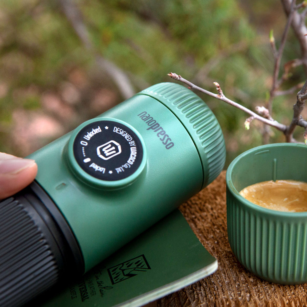 Nanopresso /w Case Wacaco 4897066230320 Coffee Makers One Size / Moss Green