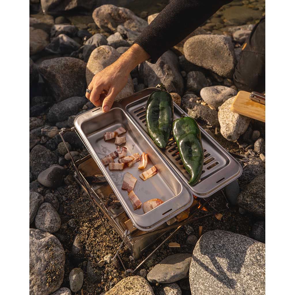 Cook Set Wolf and Grizzly 627843867623 Camp Cook Sets One Size / Stainless Steel