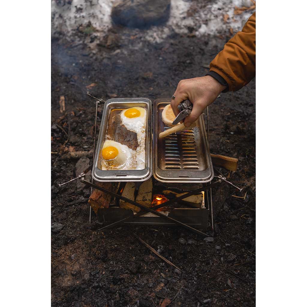 Cook Set Wolf and Grizzly 627843867623 Camp Cook Sets One Size / Stainless Steel