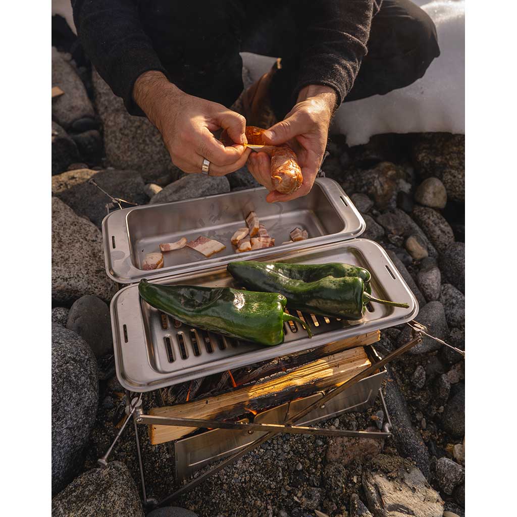 Cook Set Wolf and Grizzly 627843867623 Camp Cook Sets One Size / Stainless Steel