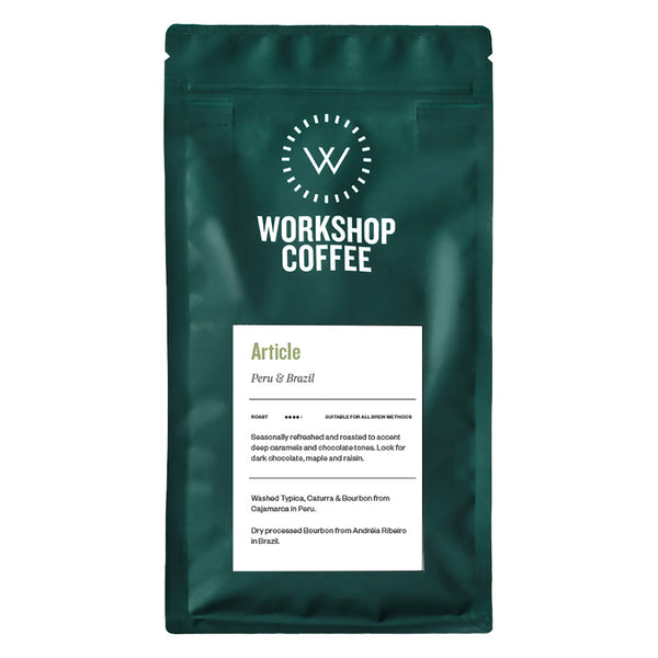 Article | Whole Bean Coffee | 250g Workshop Coffee ARTICLE-250 Coffee Beans 250g / N/A