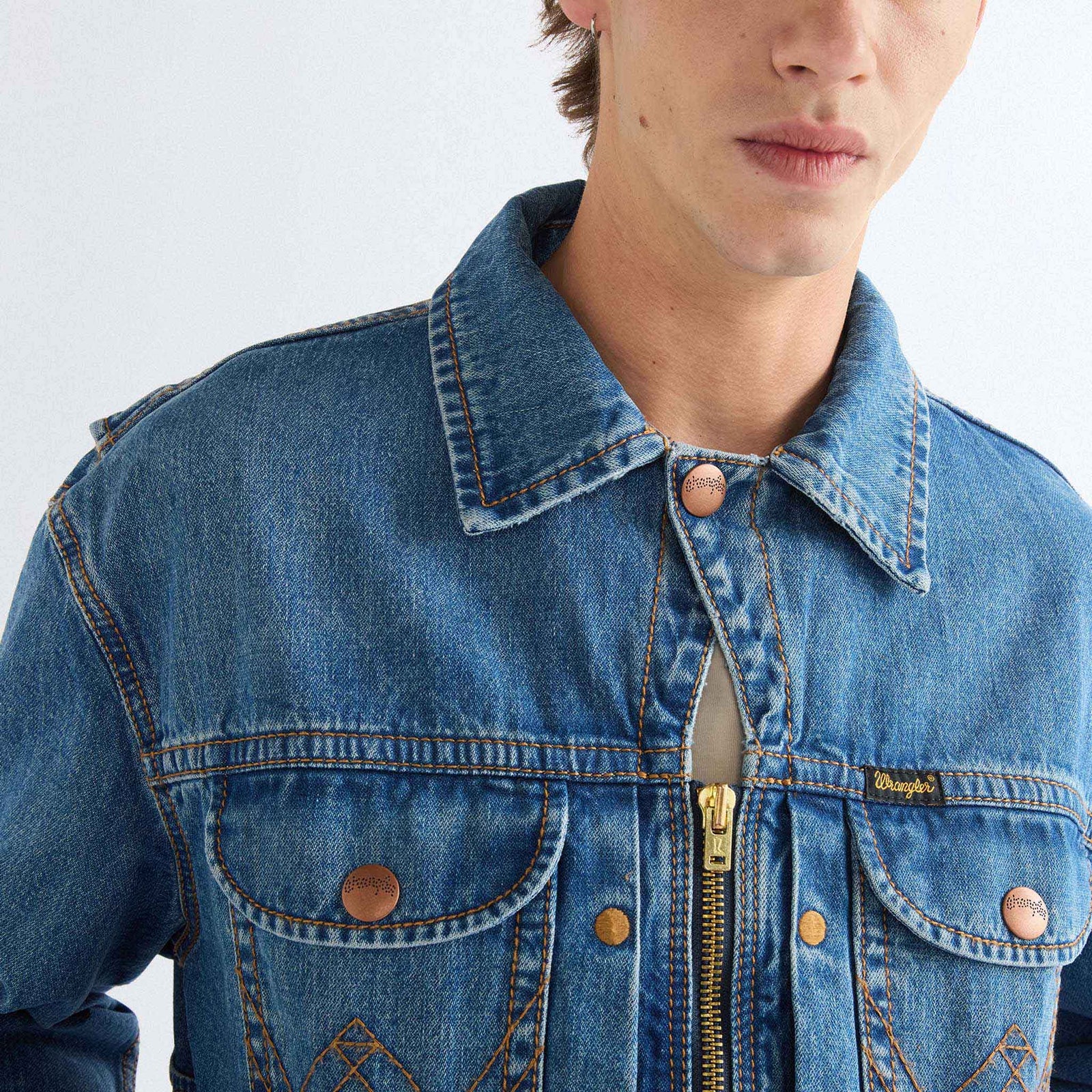 Super Jeans Jacket | Men's Wrangler Men's Jackets