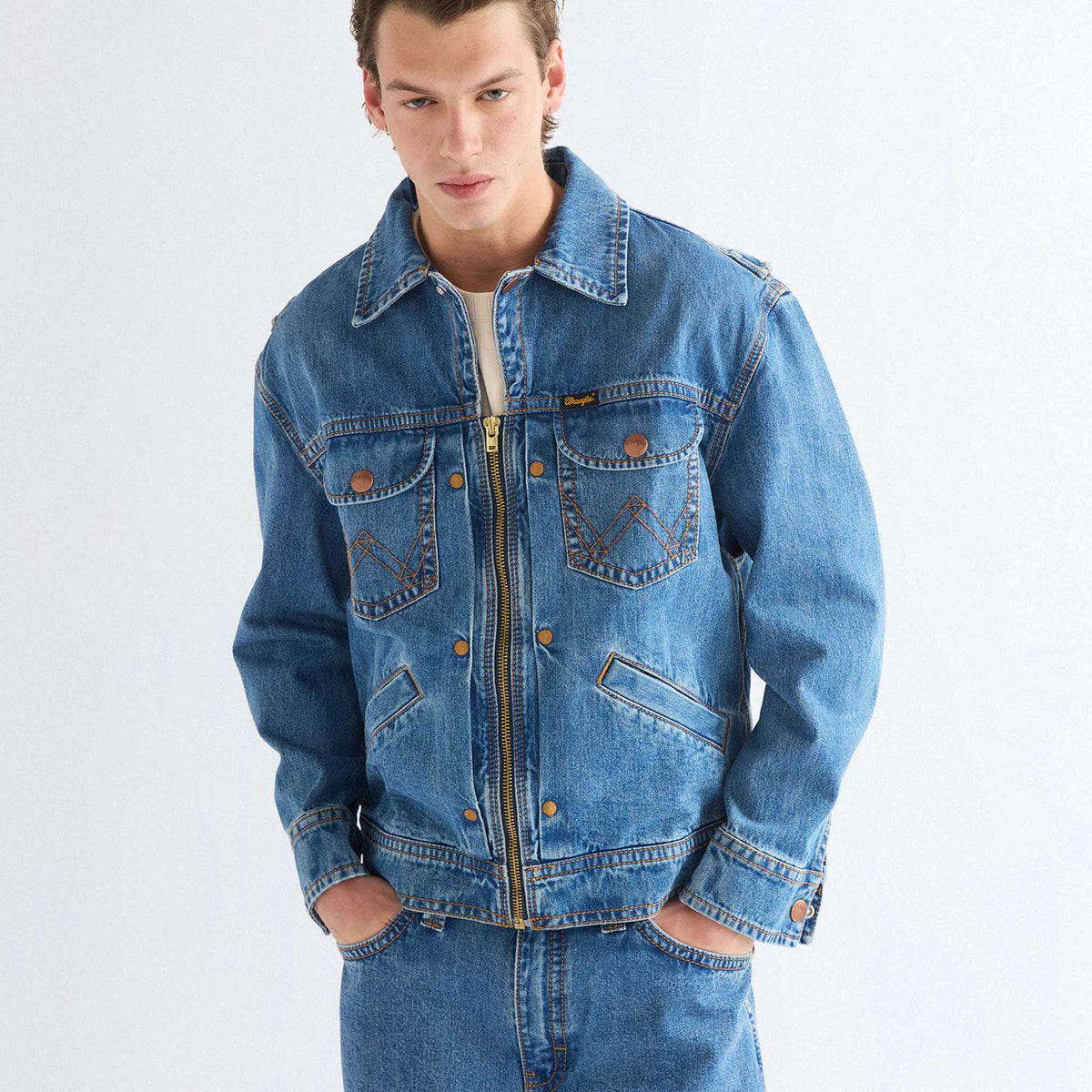 Super Jeans Jacket | Men's Wrangler Men's Jackets