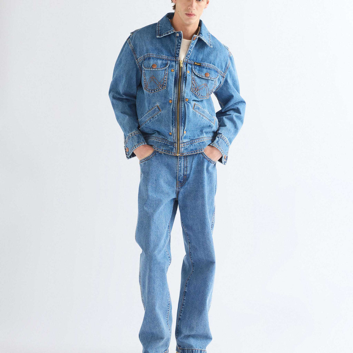 Super Jeans Jacket | Men's Wrangler Men's Jackets