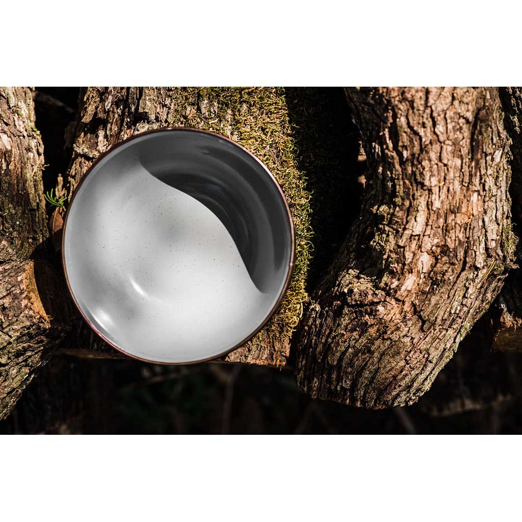 Enamel Bowls | Set of 2 Barebones Living CKW-357 Bowls One Size / Slate Grey