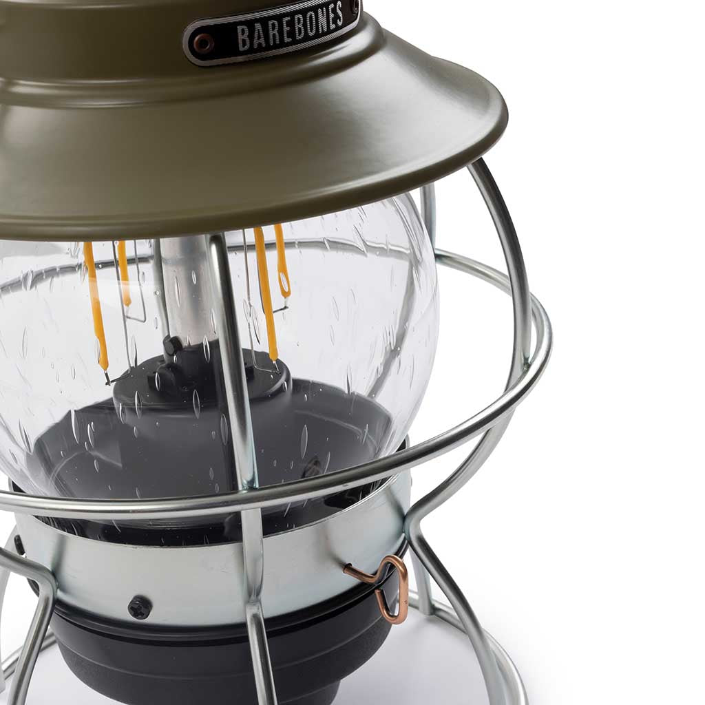 Railroad Lantern Barebones Living LIV-281 Lanterns One Size / Olive Drab