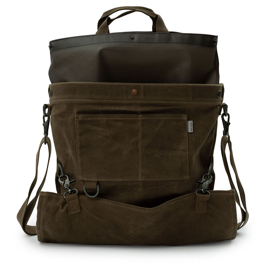 Waxed Canvas Gathering Bag Barebones Living GDN-069 Gathering Bags One Size / Dark Khaki