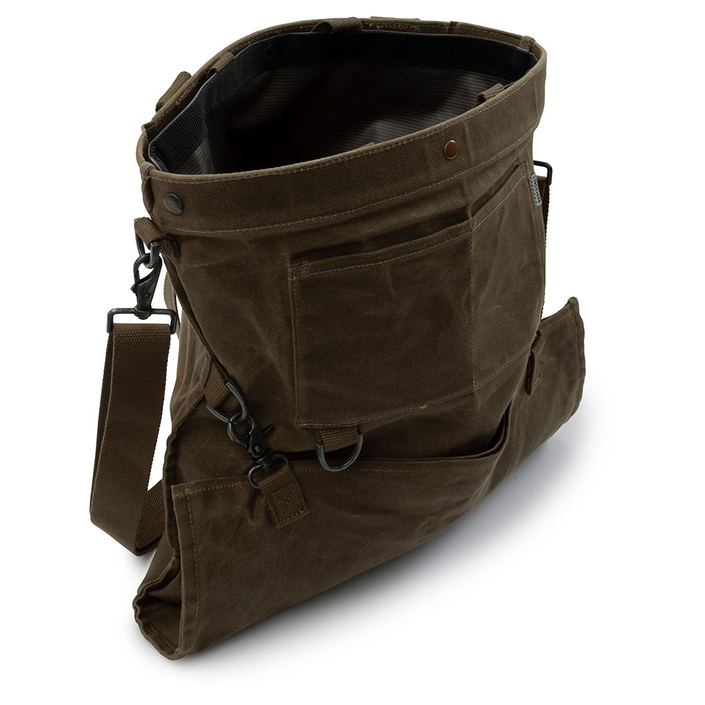 Waxed Canvas Gathering Bag Barebones Living GDN-069 Gathering Bags One Size / Dark Khaki