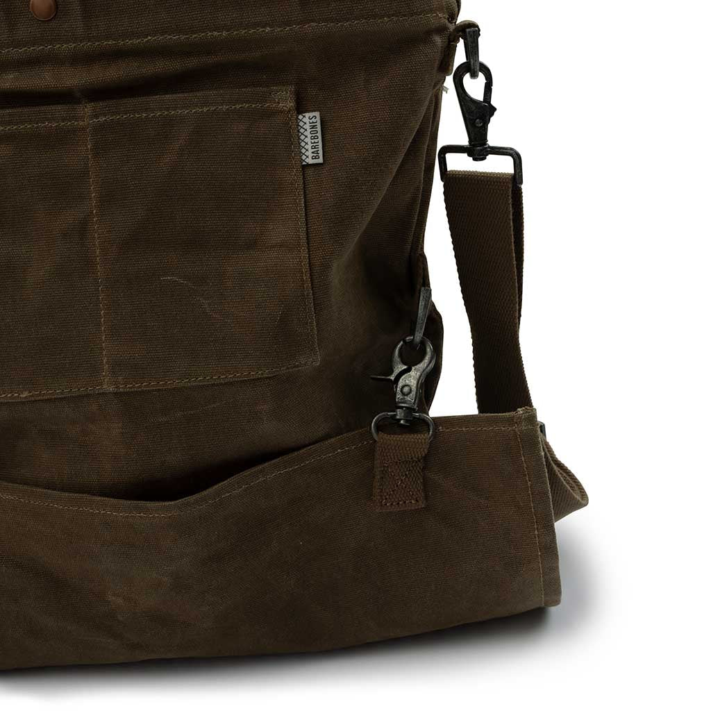 Waxed Canvas Gathering Bag Barebones Living GDN-069 Gathering Bags One Size / Dark Khaki