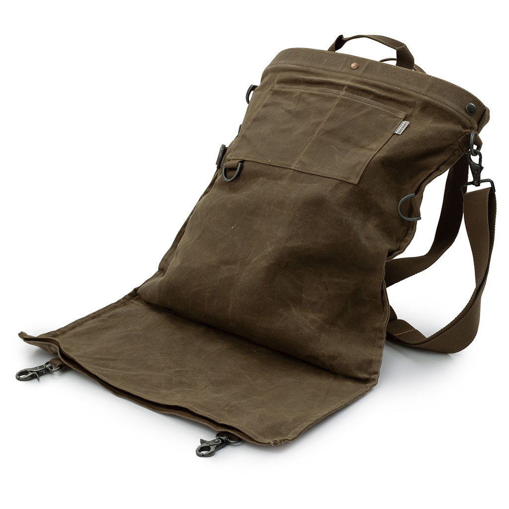 Waxed Canvas Gathering Bag Barebones Living GDN-069 Gathering Bags One Size / Dark Khaki