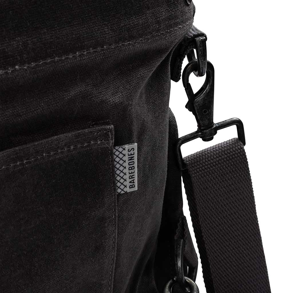 Waxed Canvas Gathering Bag Barebones Living GDN-068 Gathering Bags One Size / Slate Grey
