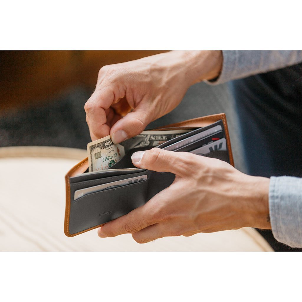 Hide & Seek Wallet - RFID Bellroy WHSE-CAR-301 Wallets One Size / Caramel