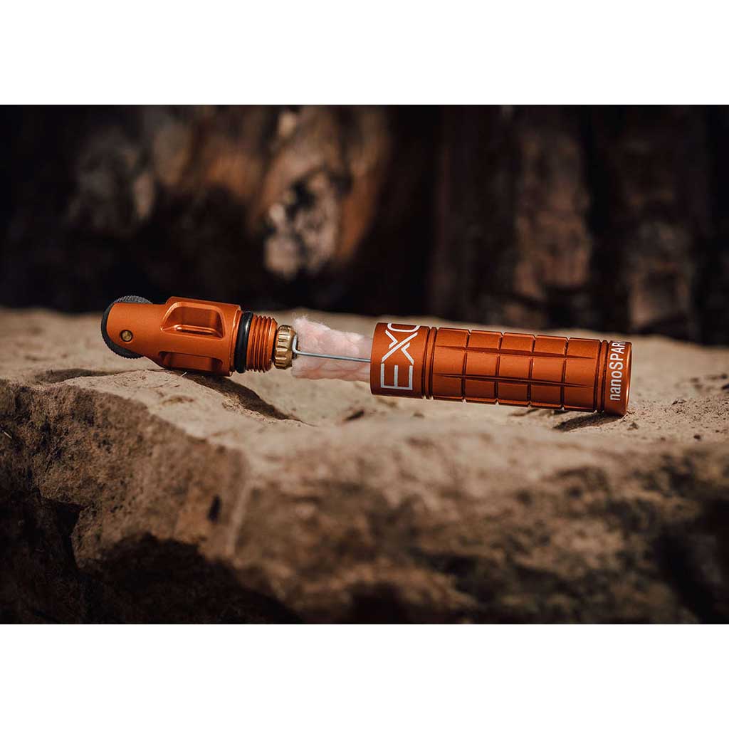 nanoSPARK Lighter Exotac 602573145012 Firestarters One Size / Gunmetal