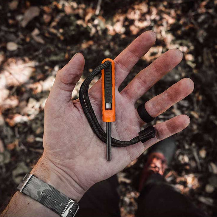 polySTRIKER Exotac 013964683875 Firestarters One Size / Orange/Black