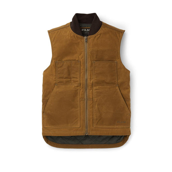 Tin Cloth Insulated Work Vest Filson Vests