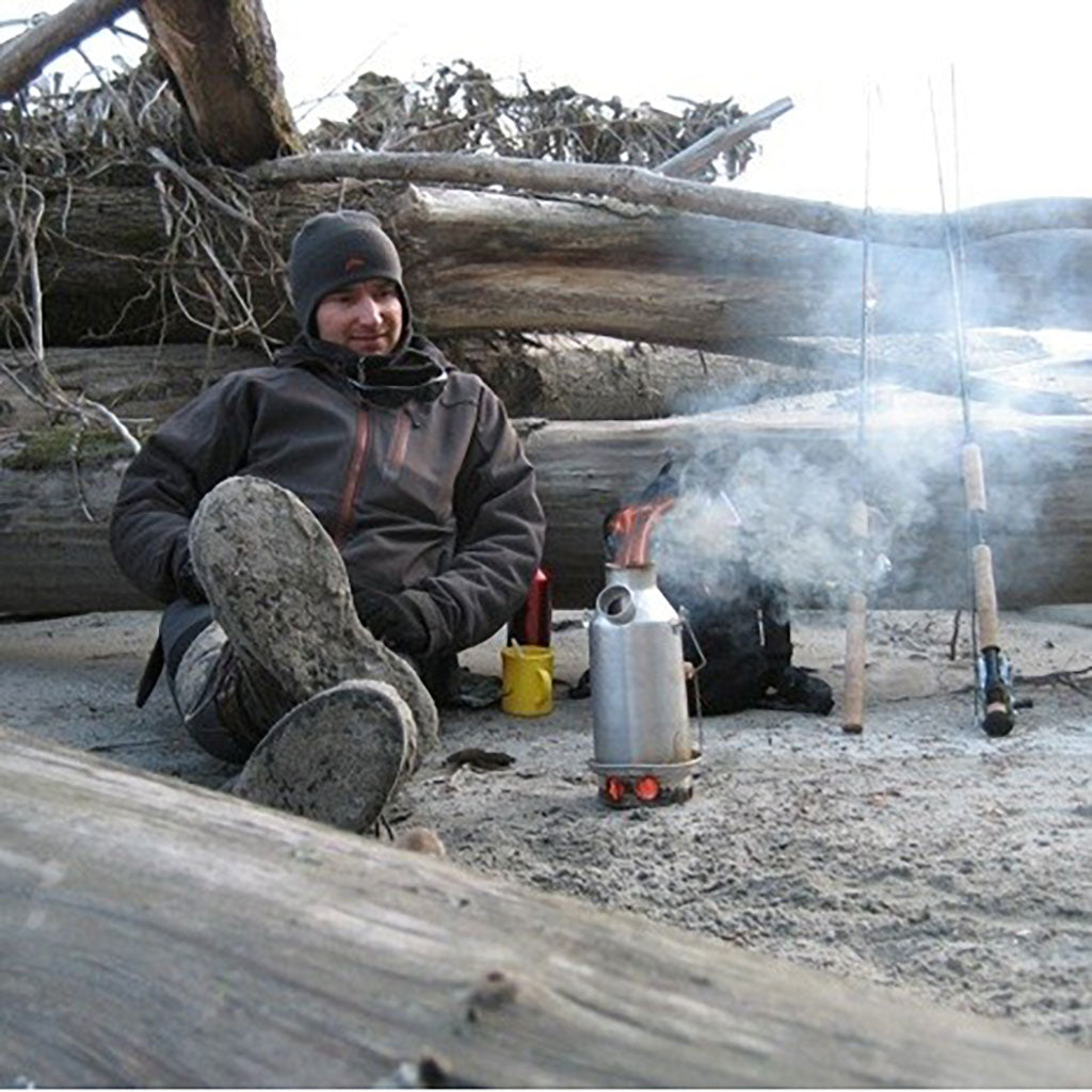 Trekker Kit Kelly Kettle TREKKER-KIT Kelly Kettles 0.6L / Stainless Steel