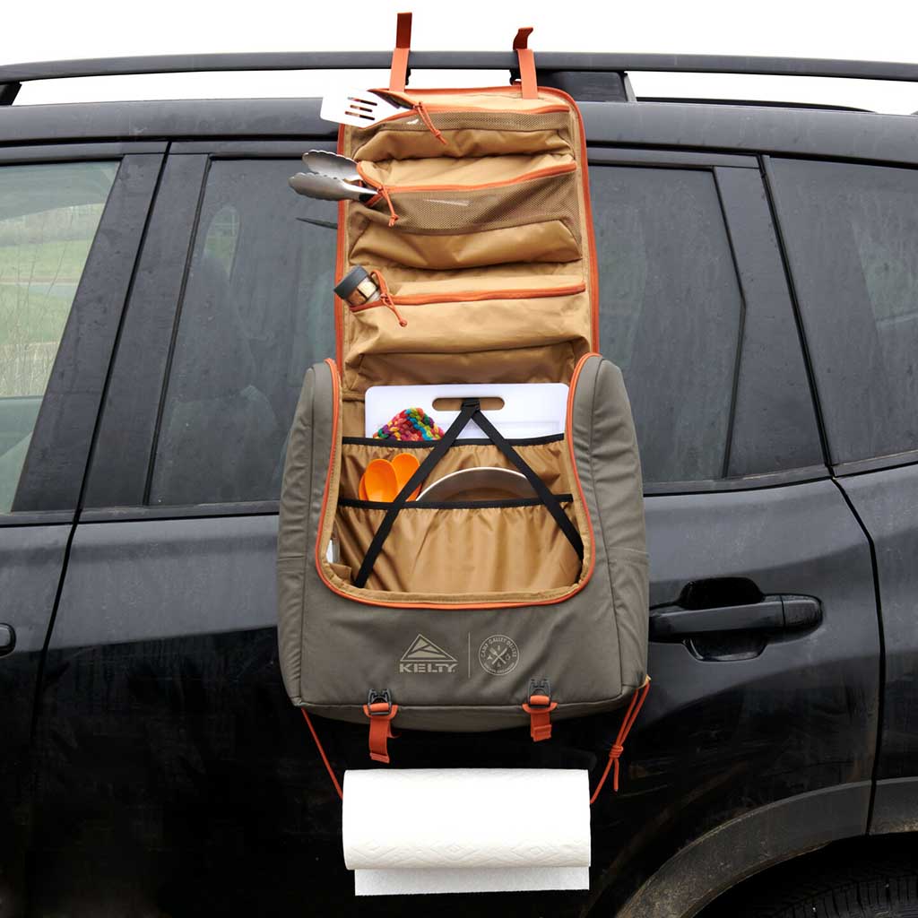 Camp Galley Deluxe Kelty 24669022BEL Camp Storage Bags One Size / Beluga/Dull Gold