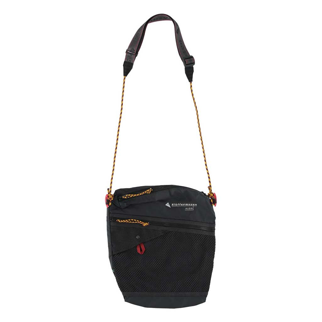 Algir Multislots Bag Klättermusen 40459U21_961-OZ Pouches One Size / Raven