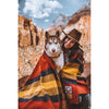 National Park Throw with Carrier | Zion NP Pendleton XF133-53853 Blankets 137 x 193 cm / Zion Red