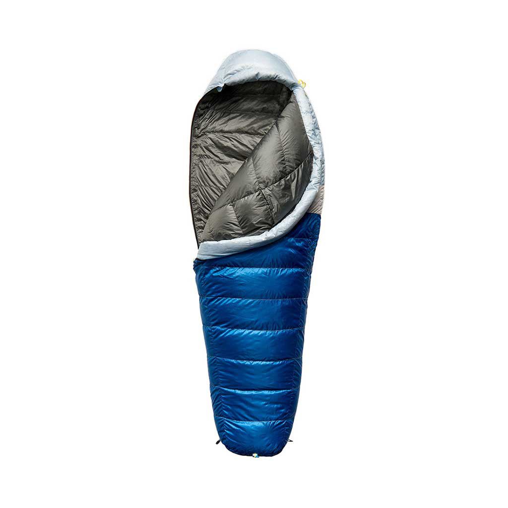 Get Down 550F 20°F Sleeping Bag | Women's Sierra Designs 70614621R Sleeping Bags Regular / Light Blue/Blue