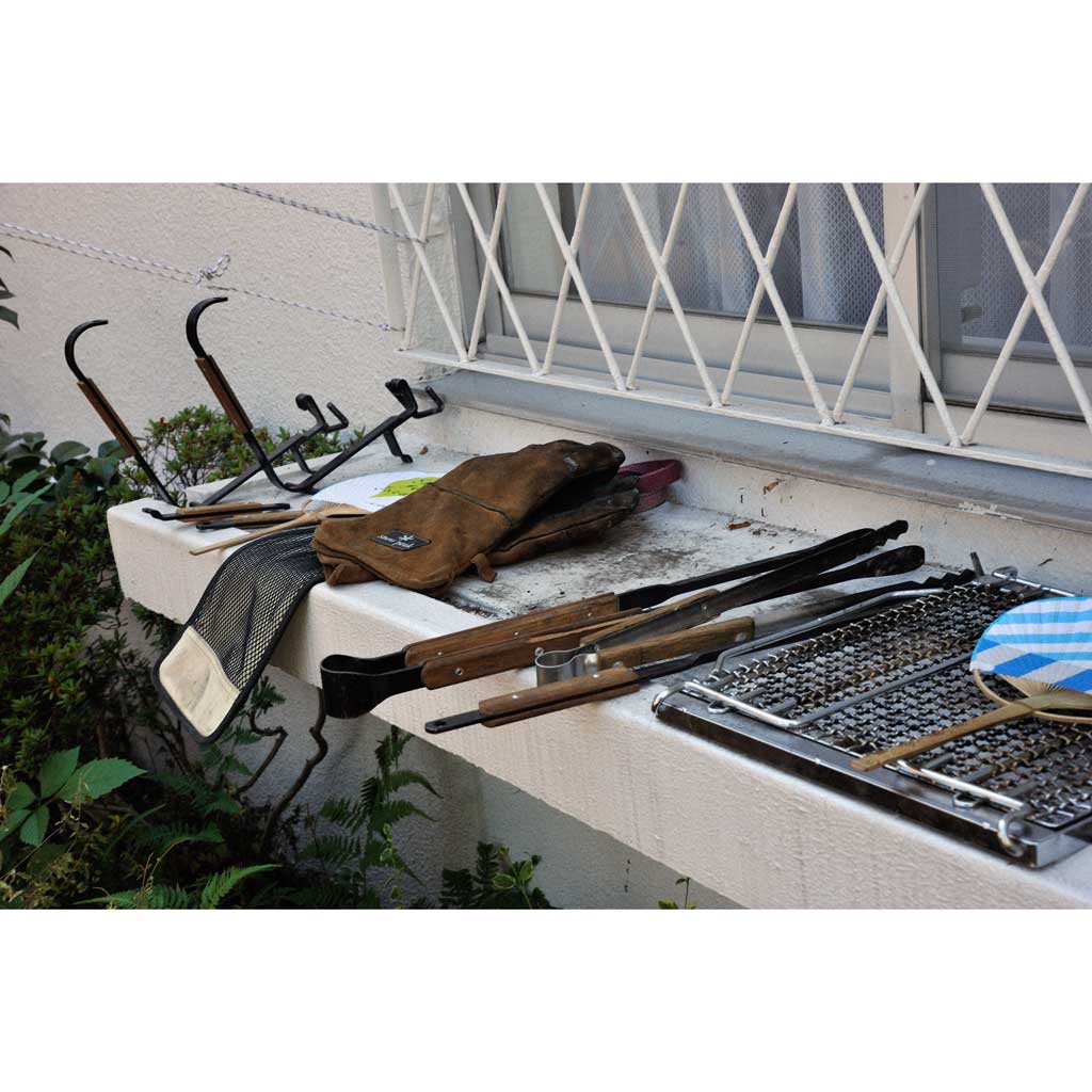 Fire Tool Set Pro Snow Peak N-017R Firepit Accessories One Size / Tan