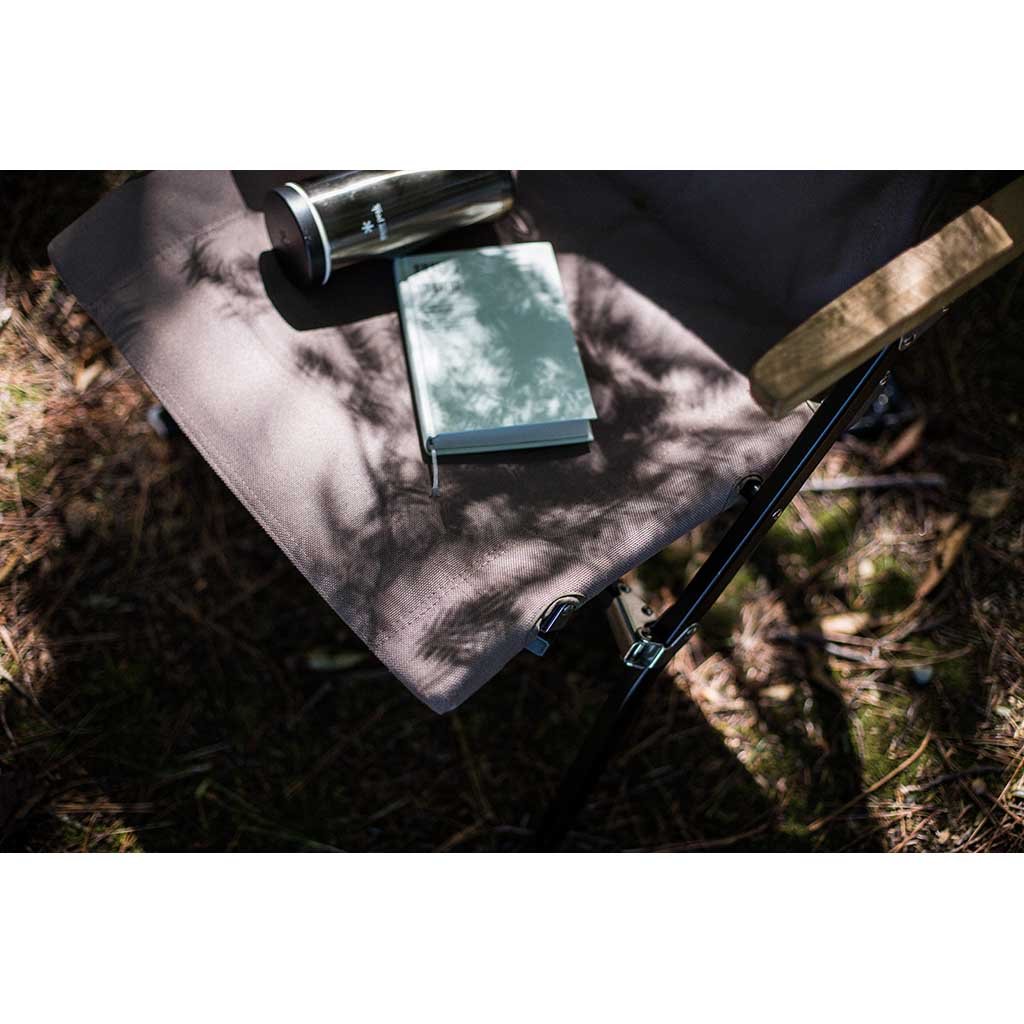 Luxury Low Chair Snow Peak LV-093GY Chairs One Size / Grey