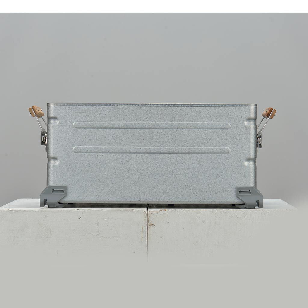 Stacking Shelf Container 25 Snow Peak UG-025G Camp Storage Boxes 25L / Silver