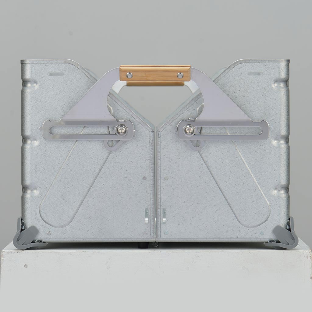 Stacking Shelf Container 50 Snow Peak UG-055G Camp Storage Boxes 50L / Silver