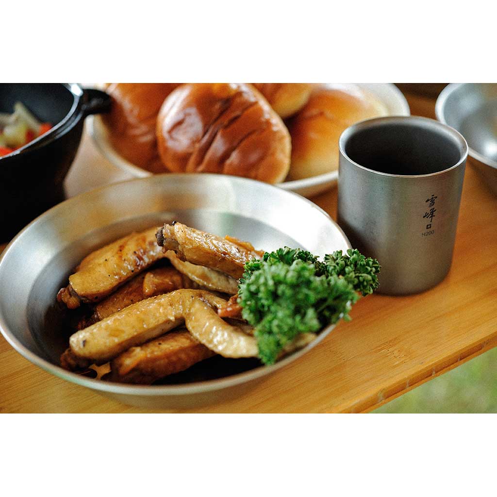 Tableware Set Family Snow Peak TW-021FK Crockery Sets One Size / Silver