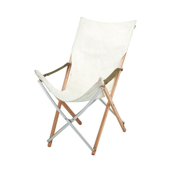 Take! Bamboo Chair Long Snow Peak LV-086 Chairs Long / Wood/White