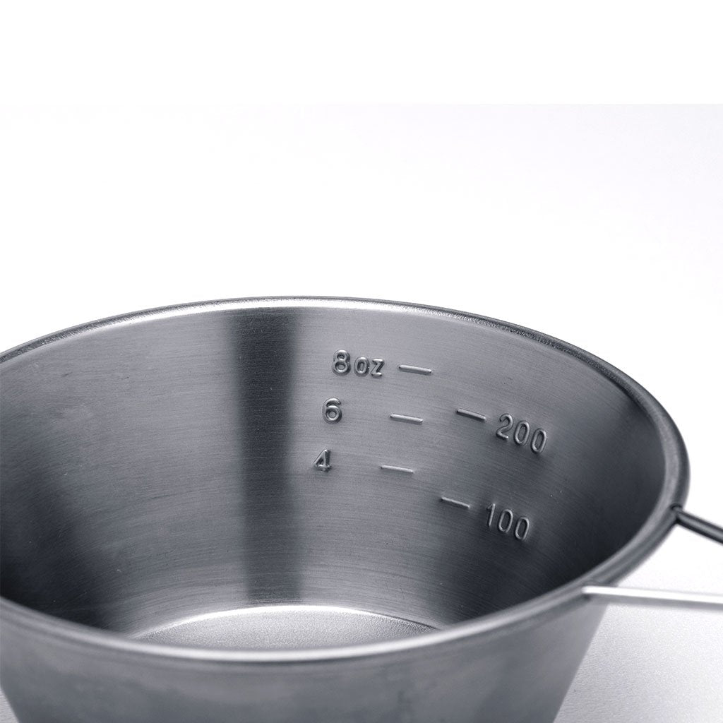 Titanium Backpacker's Cup Snow Peak E-204 Cups 310ml / Titanium