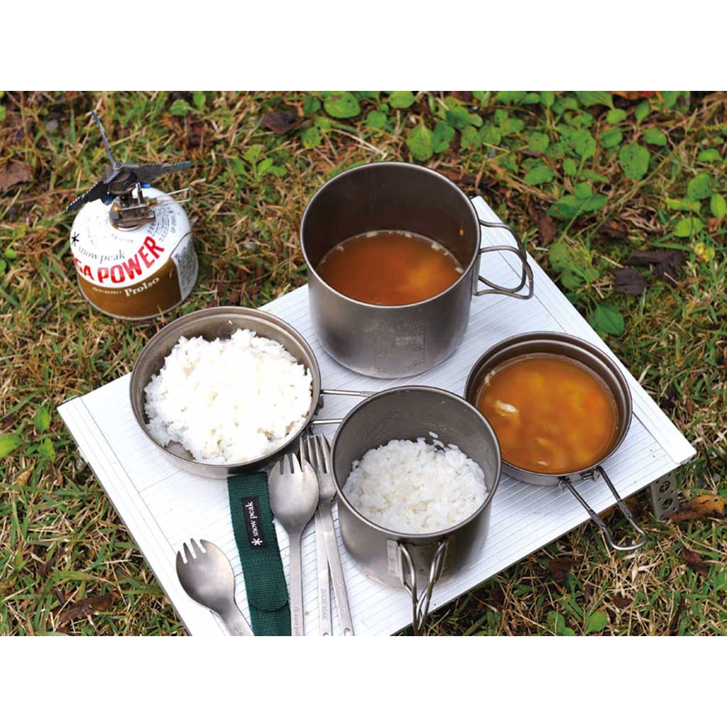 Trek 1400 Aluminium Snow Peak SCS-009 Pots & Pans 1400ml / Aluminum