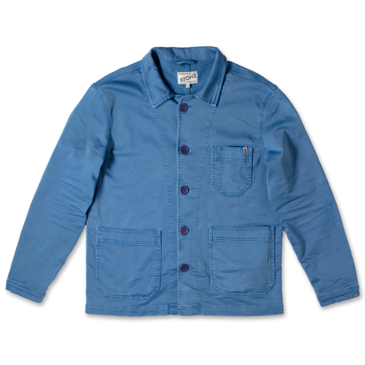 Blue Bolt Chore Jacket