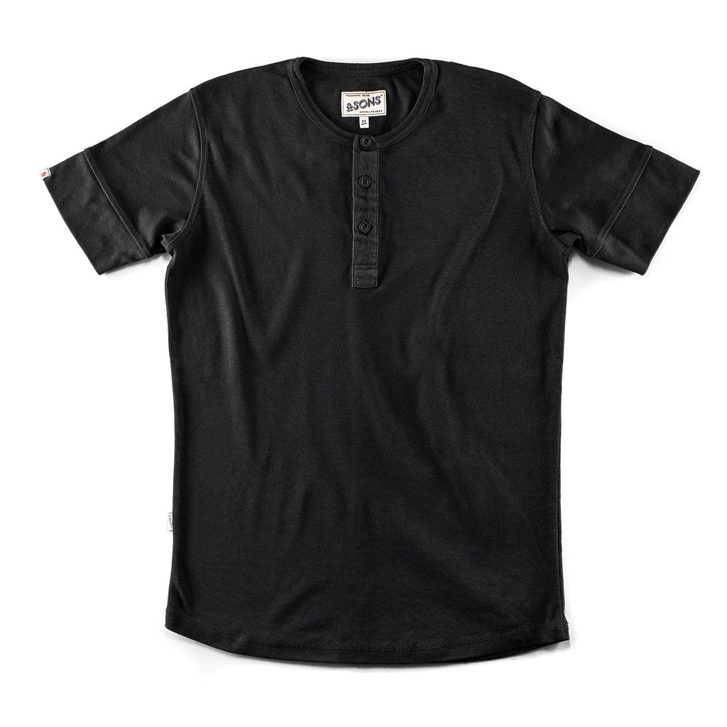 New Elder Henley Short Sleeve Shirt