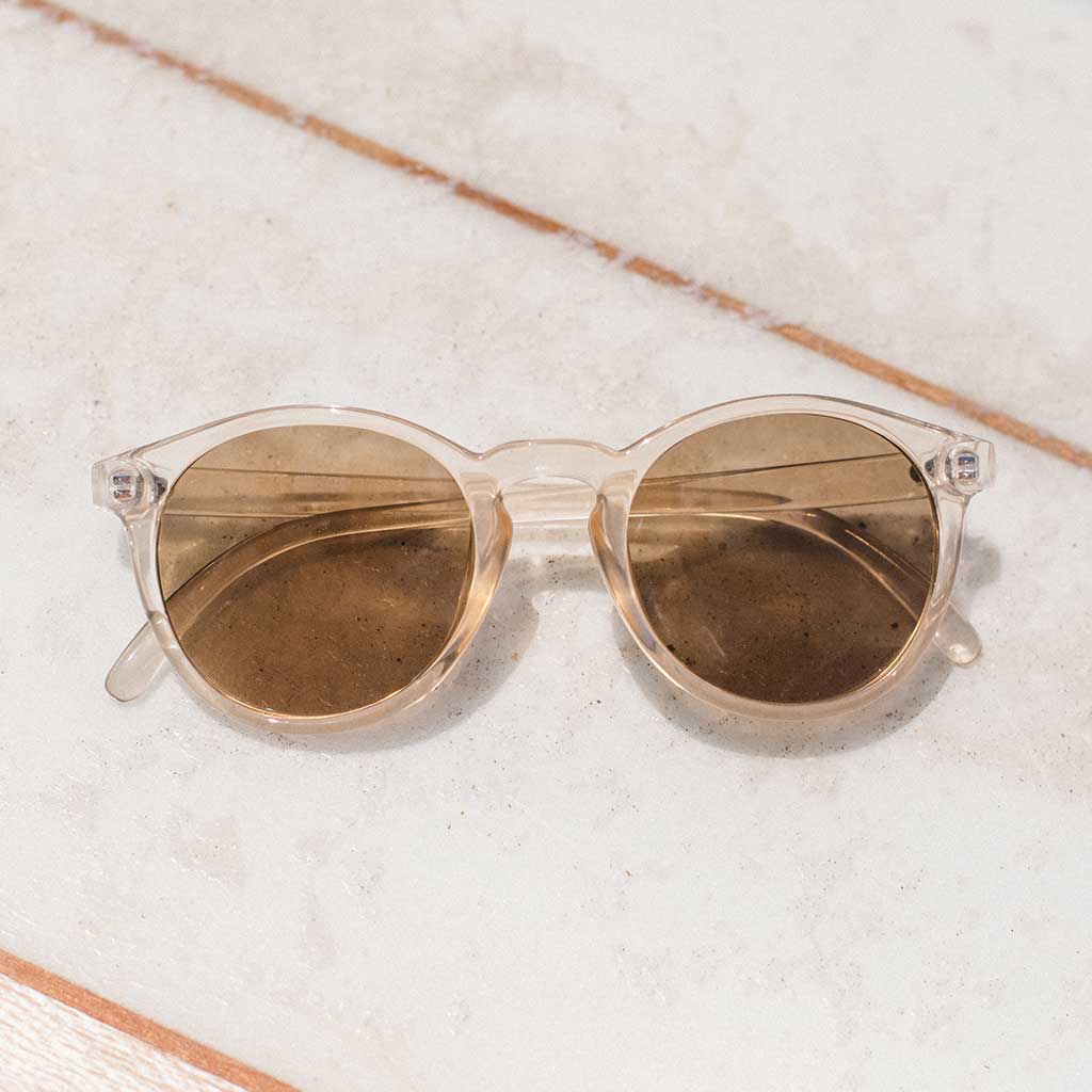 Dipsea Sunski SUN-DS-CBR Sunglasses One Size / Champagne Brown
