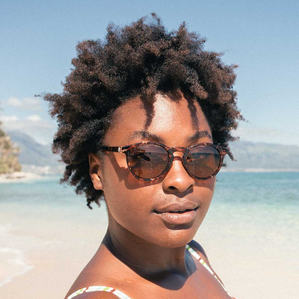 Dipsea Sunski SUN-DS-TAM Sunglasses One Size / Tortoise/Amber