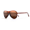 Foxtrot Sunski SUN-FO-CLA Sunglasses One Size / Clay Amber