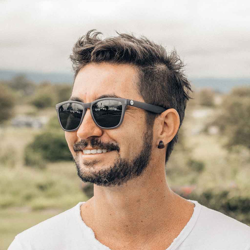 Headland Sunski SUN-HL-BK Sunglasses One Size / Black/Black