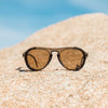 Treeline Sunski SUN-TL-CAM Sunglasses One Size / Cola Amber