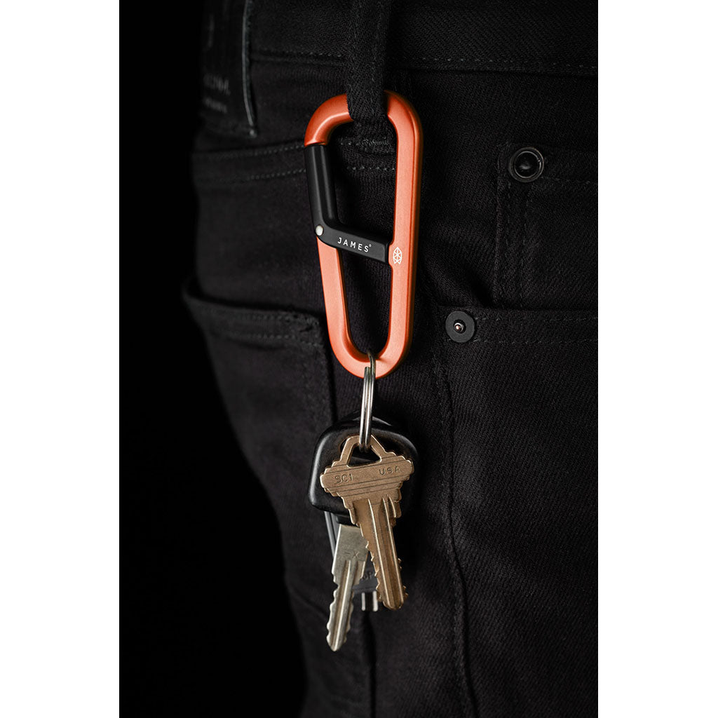 The Hardin The James Brand ES204944-10 Keyrings One Size / Orange/Black